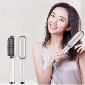 Multifunctional electric heating straight hair comb
